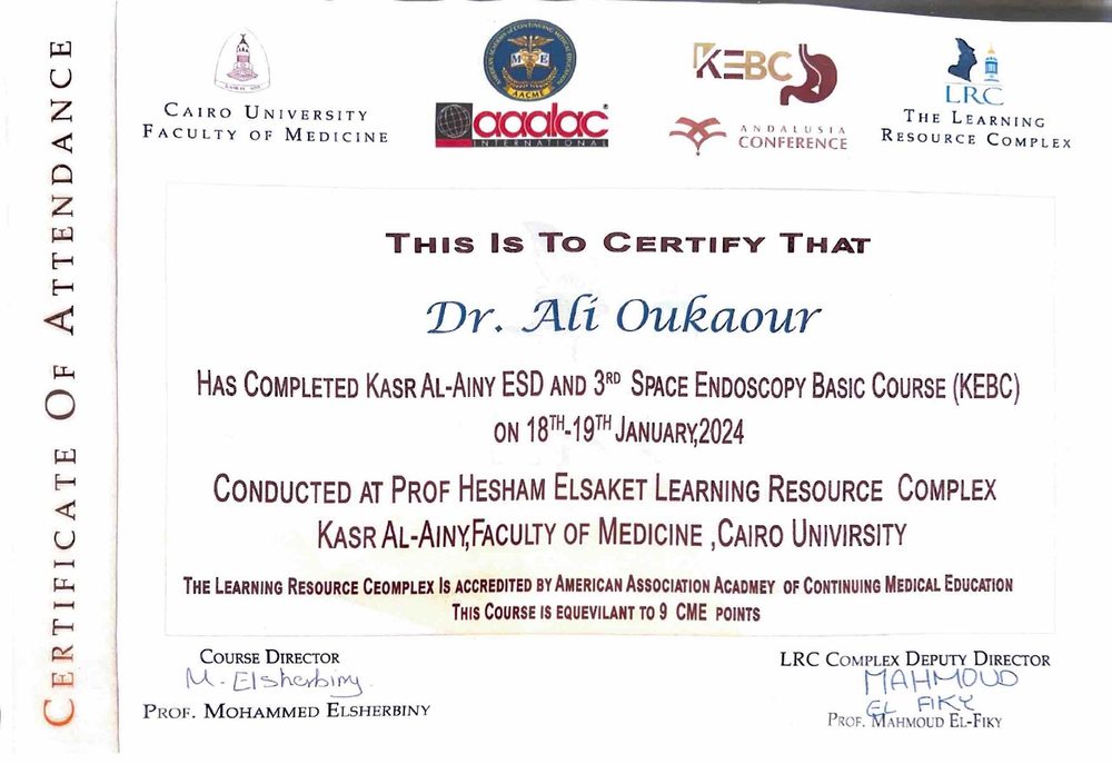 Diplôme : Endoscopie bariatrique